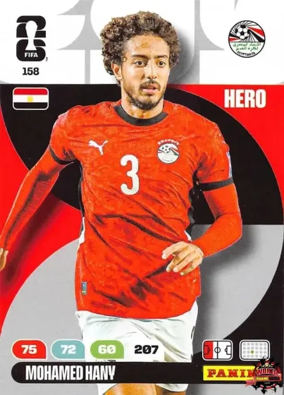 158 Mohamed Hany Panini Adrenalyn XL World Cup 2026 2026 158 Mohamed Hany Panini Adrenalyn XL World Cup 2026 2026