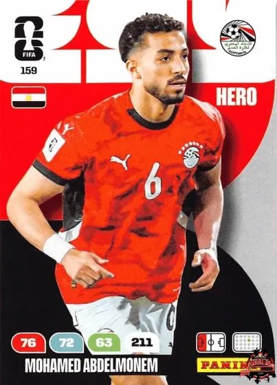 159 Mohamed Abdelmonem Panini Adrenalyn XL World Cup 2026 2026 159 Mohamed Abdelmonem Panini Adrenalyn XL World Cup 2026 2026