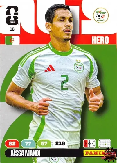 16 Aïssa Mandi Panini Adrenalyn XL World Cup 2026 2026 16 Aïssa Mandi Panini Adrenalyn XL World Cup 2026 2026