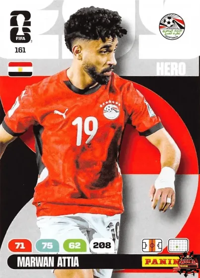 161 Marwan Attia Panini Adrenalyn XL World Cup 2026 2026 161 Marwan Attia Panini Adrenalyn XL World Cup 2026 2026