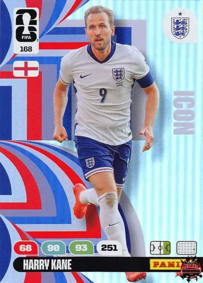 168 Harry Kane Panini Adrenalyn XL World Cup 2026 2026 168 Harry Kane Panini Adrenalyn XL World Cup 2026 2026