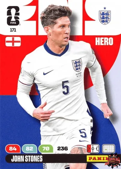 171 John Stones Panini Adrenalyn XL World Cup 2026 2026 171 John Stones Panini Adrenalyn XL World Cup 2026 2026