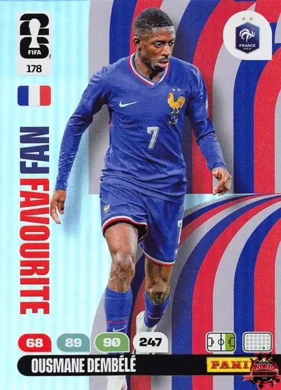 178 Ousmane Dembélé Panini Adrenalyn XL World Cup 2026 2026 178 Ousmane Dembélé Panini Adrenalyn XL World Cup 2026 2026