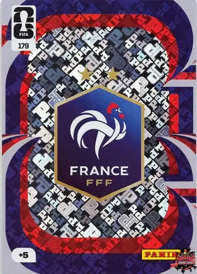179 Франція — емблема Panini Adrenalyn XL World Cup 2026 2026 179 Франція — емблема Panini Adrenalyn XL World Cup 2026 2026