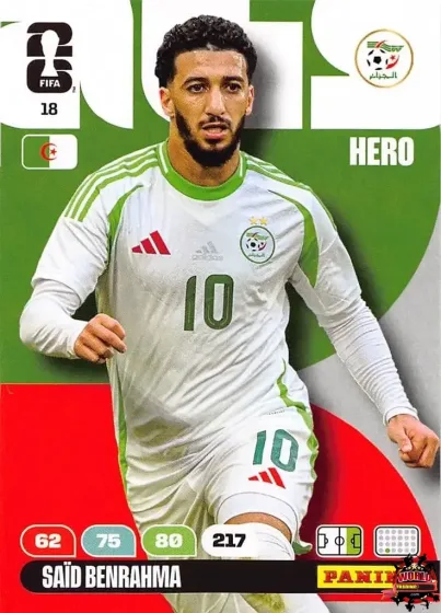 18 Saïd Benrahma Panini Adrenalyn XL World Cup 2026 2026