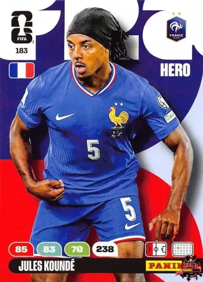 183 Jules Koundé Panini Adrenalyn XL World Cup 2026 2026 183 Jules Koundé Panini Adrenalyn XL World Cup 2026 2026