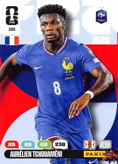 185 Aurélien Tchouaméni Panini Adrenalyn XL World Cup 2026 2026 185 Aurélien Tchouaméni Panini Adrenalyn XL World Cup 2026 2026