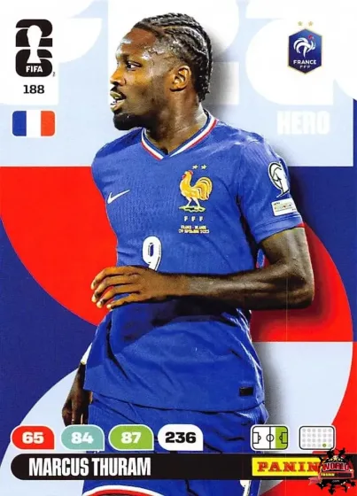 188 Marcus Thuram Panini Adrenalyn XL World Cup 2026 2026 188 Marcus Thuram Panini Adrenalyn XL World Cup 2026 2026