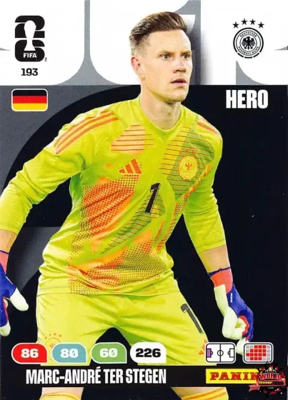 193 Marc-André ter Stegen Panini Adrenalyn XL World Cup 2026 2026 193 Marc-André ter Stegen Panini Adrenalyn XL World Cup 2026 2026