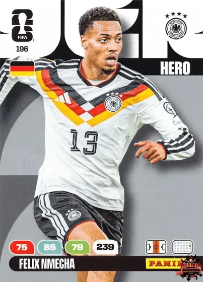 196 Felix Nmecha Panini Adrenalyn XL World Cup 2026 2026 196 Felix Nmecha Panini Adrenalyn XL World Cup 2026 2026