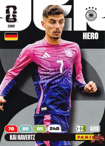 200 Kai Havertz Panini Adrenalyn XL World Cup 2026 2026 200 Kai Havertz Panini Adrenalyn XL World Cup 2026 2026