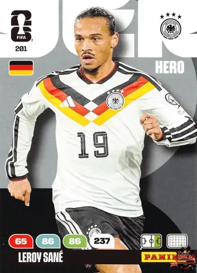 201 Leroy Sané Panini Adrenalyn XL World Cup 2026 2026 201 Leroy Sané Panini Adrenalyn XL World Cup 2026 2026