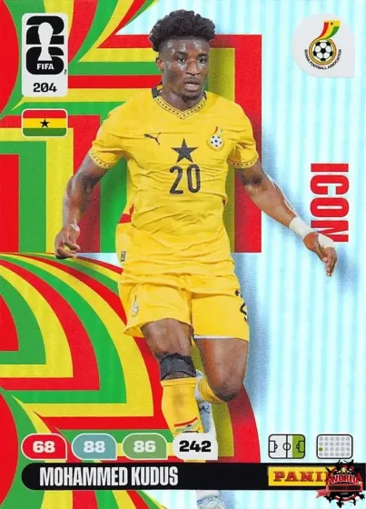 204 Mohammed Kudus Panini Adrenalyn XL World Cup 2026 2026 204 Mohammed Kudus Panini Adrenalyn XL World Cup 2026 2026