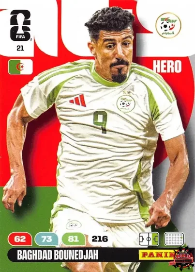 21 Baghdad Bounedjah Panini Adrenalyn XL World Cup 2026 2026