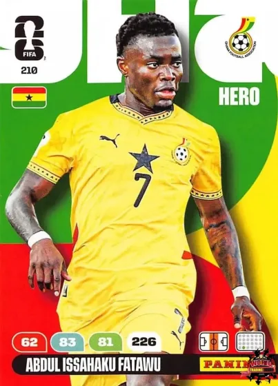 210 Abdul Issahaku Fatawu Panini Adrenalyn XL World Cup 2026 2026 210 Abdul Issahaku Fatawu Panini Adrenalyn XL World Cup 2026 2026