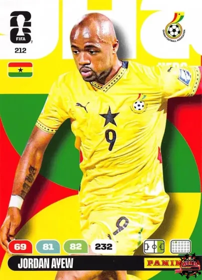 212 Jordan Ayew Panini Adrenalyn XL World Cup 2026 2026 212 Jordan Ayew Panini Adrenalyn XL World Cup 2026 2026