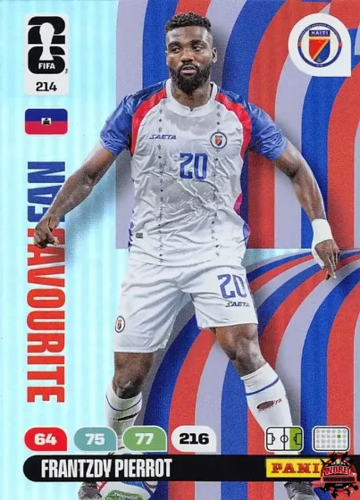 214 Frantzdy Pierrot Panini Adrenalyn XL World Cup 2026 2026 214 Frantzdy Pierrot Panini Adrenalyn XL World Cup 2026 2026