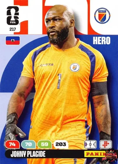 217 Johny Placide Panini Adrenalyn XL World Cup 2026 2026 217 Johny Placide Panini Adrenalyn XL World Cup 2026 2026