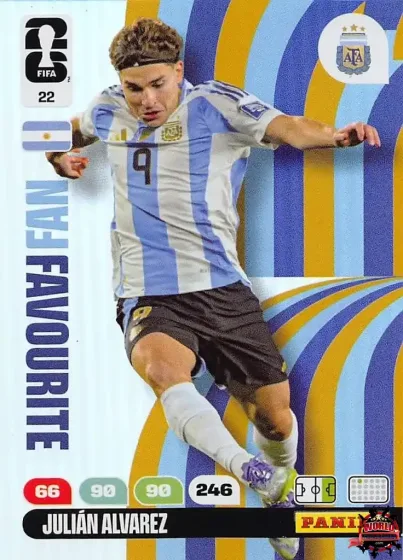 22 Julián Alvarez Panini Adrenalyn XL World Cup 2026 2026