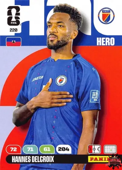 220 Hannes Delcroix Panini Adrenalyn XL World Cup 2026 2026 220 Hannes Delcroix Panini Adrenalyn XL World Cup 2026 2026