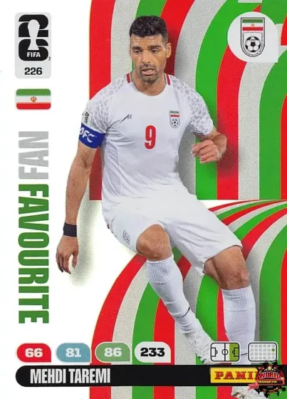 226 Mehdi Taremi Panini Adrenalyn XL World Cup 2026 2026 226 Mehdi Taremi Panini Adrenalyn XL World Cup 2026 2026