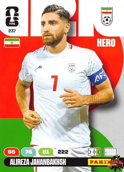237 Alireza Jahanbakhsh Panini Adrenalyn XL World Cup 2026 2026 237 Alireza Jahanbakhsh Panini Adrenalyn XL World Cup 2026 2026