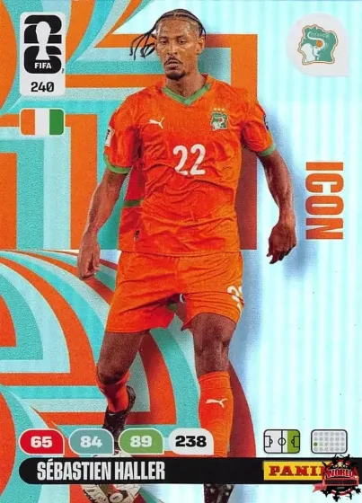 240 Sébastien Haller Panini Adrenalyn XL World Cup 2026 2026 240 Sébastien Haller Panini Adrenalyn XL World Cup 2026 2026
