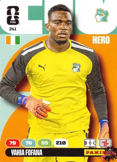 241 Yahia Fofana Panini Adrenalyn XL World Cup 2026 2026 241 Yahia Fofana Panini Adrenalyn XL World Cup 2026 2026