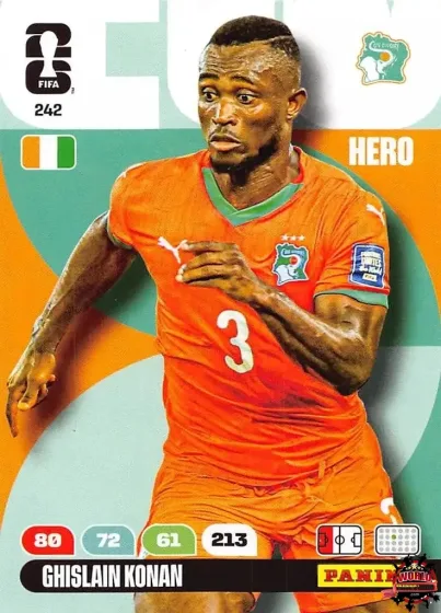 242 Ghislain Konan Panini Adrenalyn XL World Cup 2026 2026 242 Ghislain Konan Panini Adrenalyn XL World Cup 2026 2026
