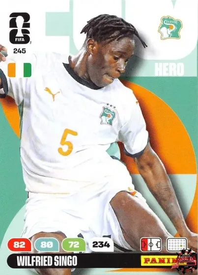 245 Wilfried Singo Panini Adrenalyn XL World Cup 2026 2026 245 Wilfried Singo Panini Adrenalyn XL World Cup 2026 2026