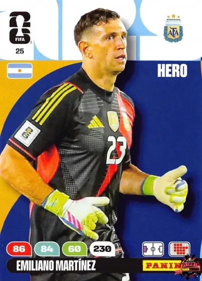25 Emiliano Martínez Panini Adrenalyn XL World Cup 2026 2026 25 Emiliano Martínez Panini Adrenalyn XL World Cup 2026 2026