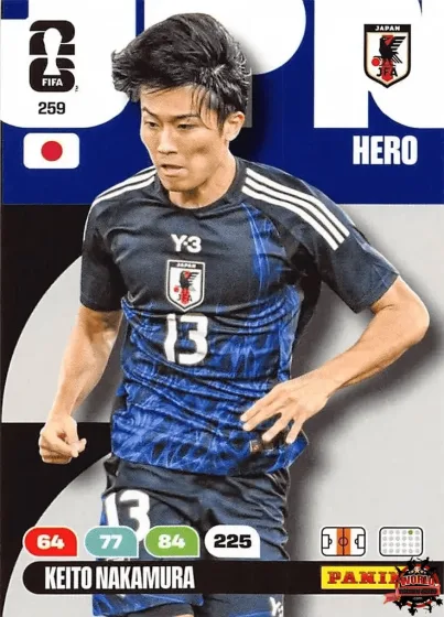 259 Keito Nakamura Panini Adrenalyn XL World Cup 2026 2026 259 Keito Nakamura Panini Adrenalyn XL World Cup 2026 2026