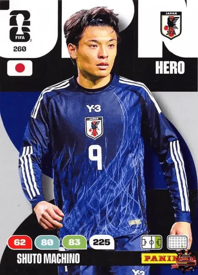 260 Shuto Machino Panini Adrenalyn XL World Cup 2026 2026 260 Shuto Machino Panini Adrenalyn XL World Cup 2026 2026