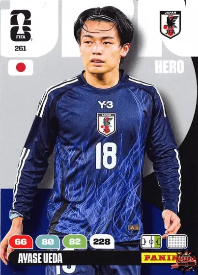 261 Ayase Ueda Panini Adrenalyn XL World Cup 2026 2026 261 Ayase Ueda Panini Adrenalyn XL World Cup 2026 2026
