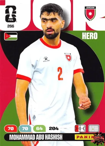 266 Mohammad Abu Hashish Panini Adrenalyn XL World Cup 2026 2026 266 Mohammad Abu Hashish Panini Adrenalyn XL World Cup 2026 2026