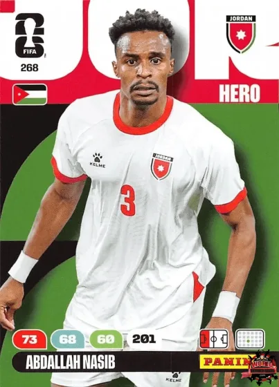 268 Abdallah Nasib Panini Adrenalyn XL World Cup 2026 2026 268 Abdallah Nasib Panini Adrenalyn XL World Cup 2026 2026