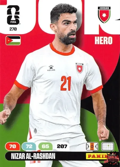 270 Nizar Al-Rashdan Panini Adrenalyn XL World Cup 2026 2026 270 Nizar Al-Rashdan Panini Adrenalyn XL World Cup 2026 2026