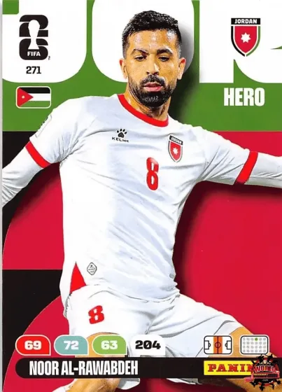 271 Noor Al-Rawabdeh Panini Adrenalyn XL World Cup 2026 2026 271 Noor Al-Rawabdeh Panini Adrenalyn XL World Cup 2026 2026