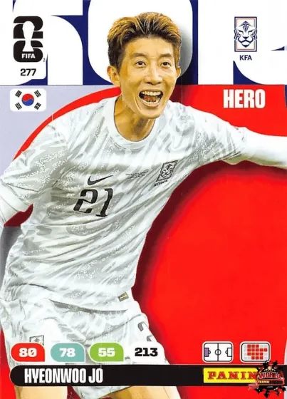 277 Hyeonwoo Jo Panini Adrenalyn XL World Cup 2026 2026 277 Hyeonwoo Jo Panini Adrenalyn XL World Cup 2026 2026