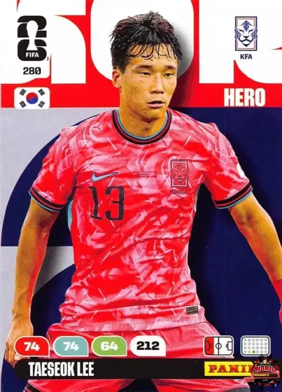 280 Taeseok Lee Panini Adrenalyn XL World Cup 2026 2026 280 Taeseok Lee Panini Adrenalyn XL World Cup 2026 2026