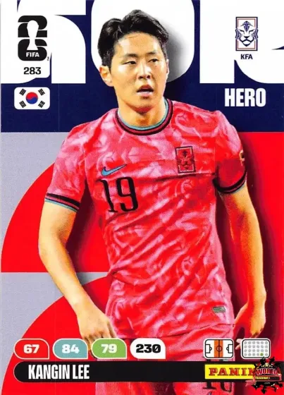 283 Kangin Lee Panini Adrenalyn XL World Cup 2026 2026 283 Kangin Lee Panini Adrenalyn XL World Cup 2026 2026