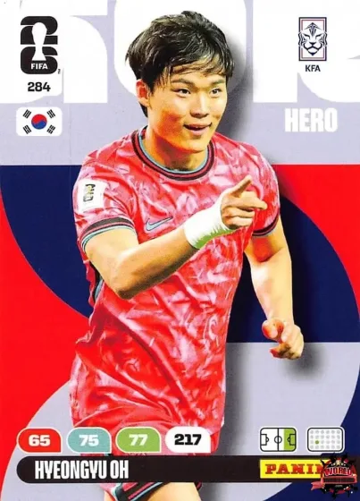 284 Hyeongyu Oh Panini Adrenalyn XL World Cup 2026 2026 284 Hyeongyu Oh Panini Adrenalyn XL World Cup 2026 2026