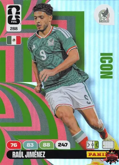 288 Raúl Jiménez Panini Adrenalyn XL World Cup 2026 2026 288 Raúl Jiménez Panini Adrenalyn XL World Cup 2026 2026