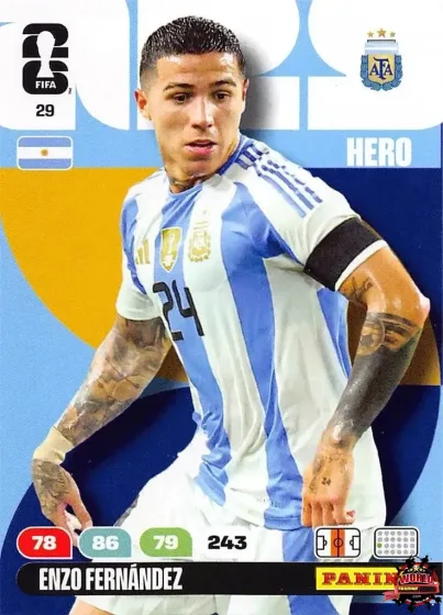 29 Enzo Fernández Panini Adrenalyn XL World Cup 2026 2026 29 Enzo Fernández Panini Adrenalyn XL World Cup 2026 2026