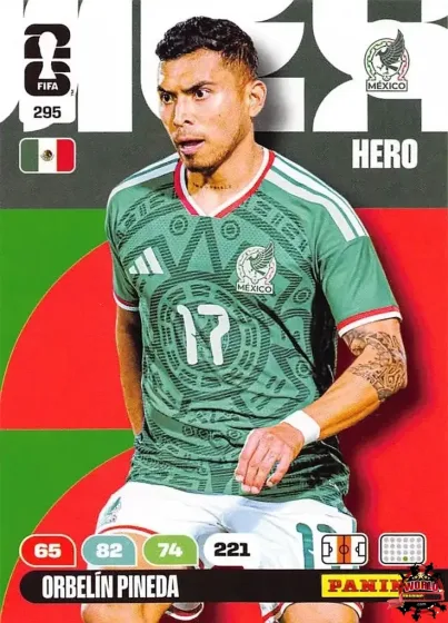 295 Orbelín Pineda Panini Adrenalyn XL World Cup 2026 2026 295 Orbelín Pineda Panini Adrenalyn XL World Cup 2026 2026