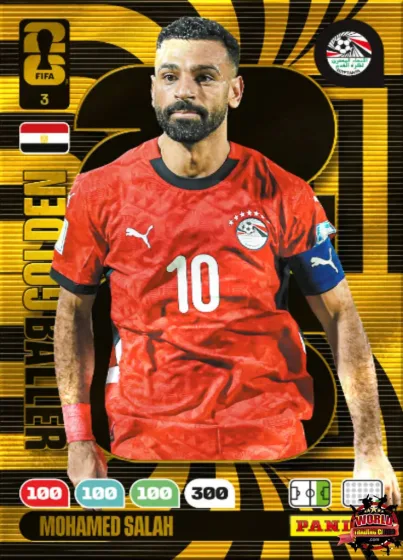 3 Mohamed Salah Panini Adrenalyn XL World Cup 2026 2026