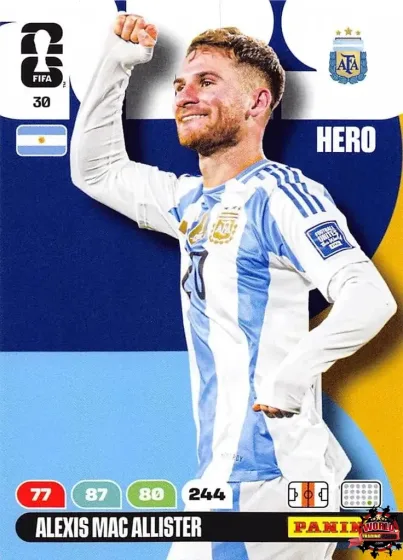 30 Alexis Mac Allister Panini Adrenalyn XL World Cup 2026 2026 30 Alexis Mac Allister Panini Adrenalyn XL World Cup 2026 2026