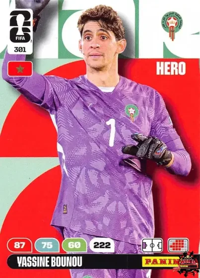 301 Yassine Bounou Panini Adrenalyn XL World Cup 2026 2026 301 Yassine Bounou Panini Adrenalyn XL World Cup 2026 2026