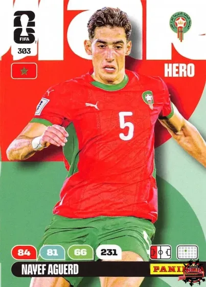 303 Nayef Aguerd Panini Adrenalyn XL World Cup 2026 2026 303 Nayef Aguerd Panini Adrenalyn XL World Cup 2026 2026