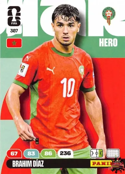 307 Brahim Díaz Panini Adrenalyn XL World Cup 2026 2026 307 Brahim Díaz Panini Adrenalyn XL World Cup 2026 2026